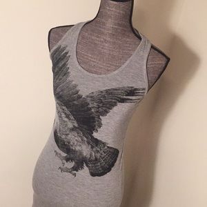 Pre-owned Forever21 Gray Maxi Dress American Eagle